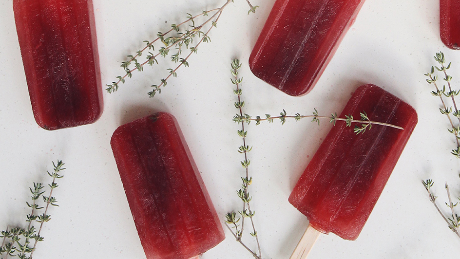 Red Seal Berry Ice Pops Recipe Pre