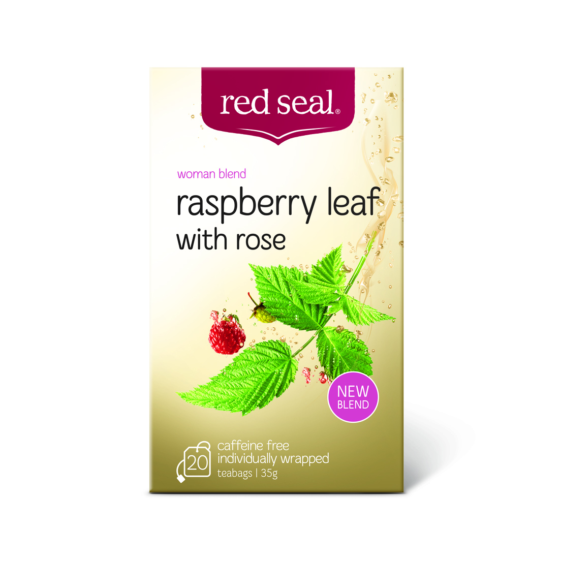 RS Raspberry Leaf With Rose 20Pk 28630073 Pre
