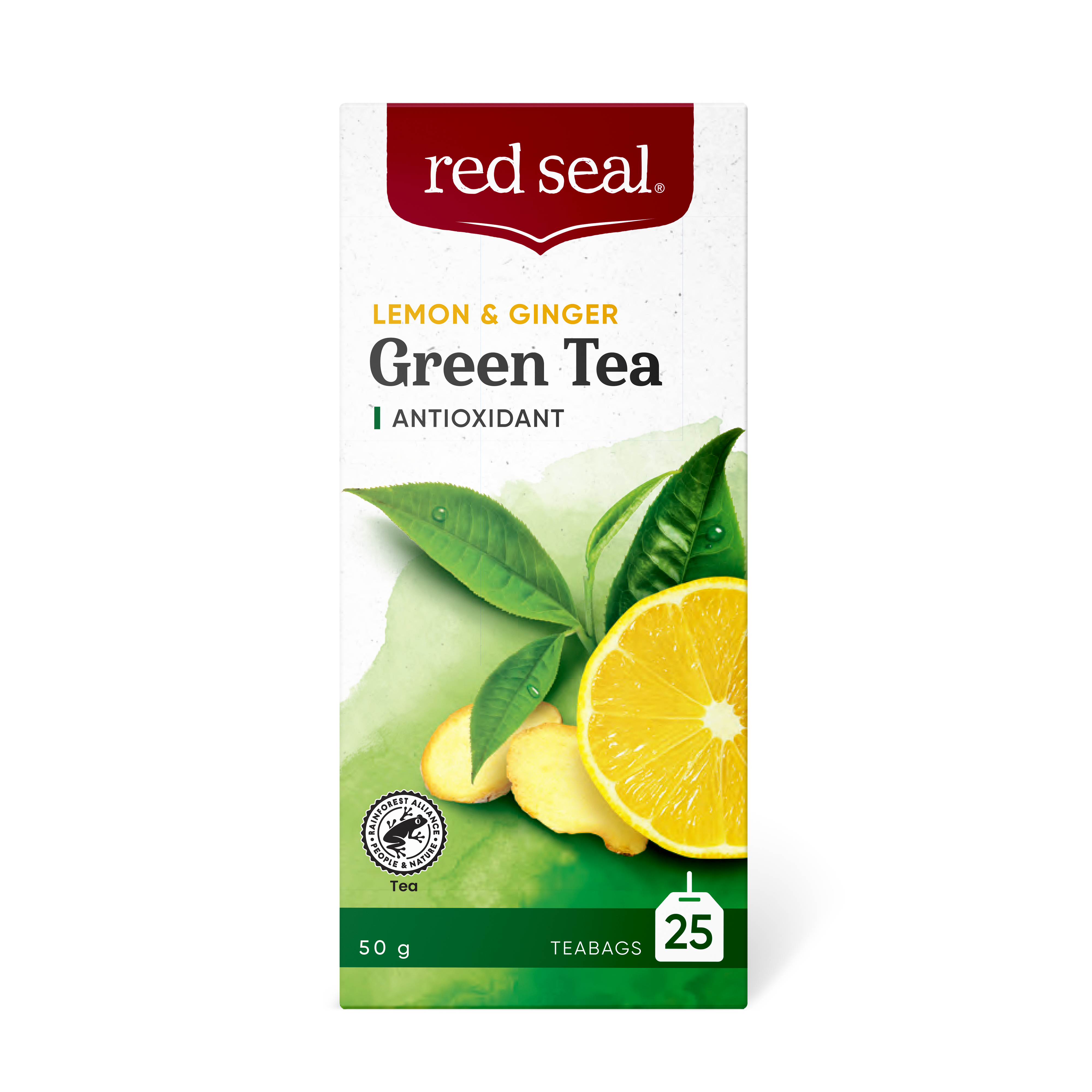 RS Green Tea Lemon 25Pk 2023 Front