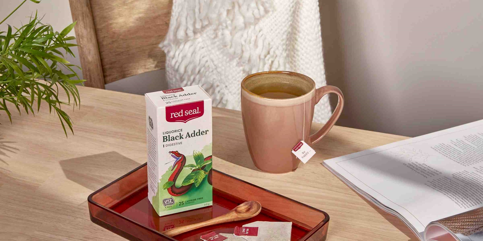 Red Seal Black Adder Liquorice Banner