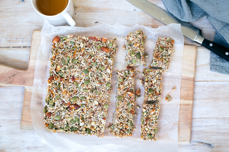 Red Seal Apricot Super Seed Protein Bars Recipe Pre