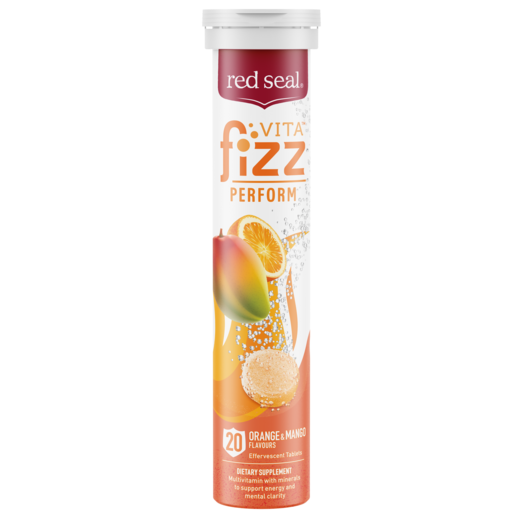 Red Seal Vitafizz Perform Orange&Mango Tube Front 520X520