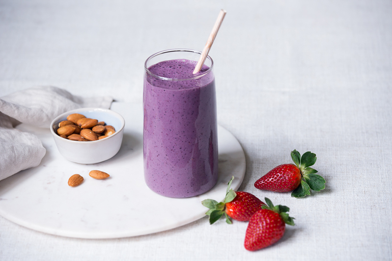 Red Seal Almond Berry Protein Smoothie Recipe Pre