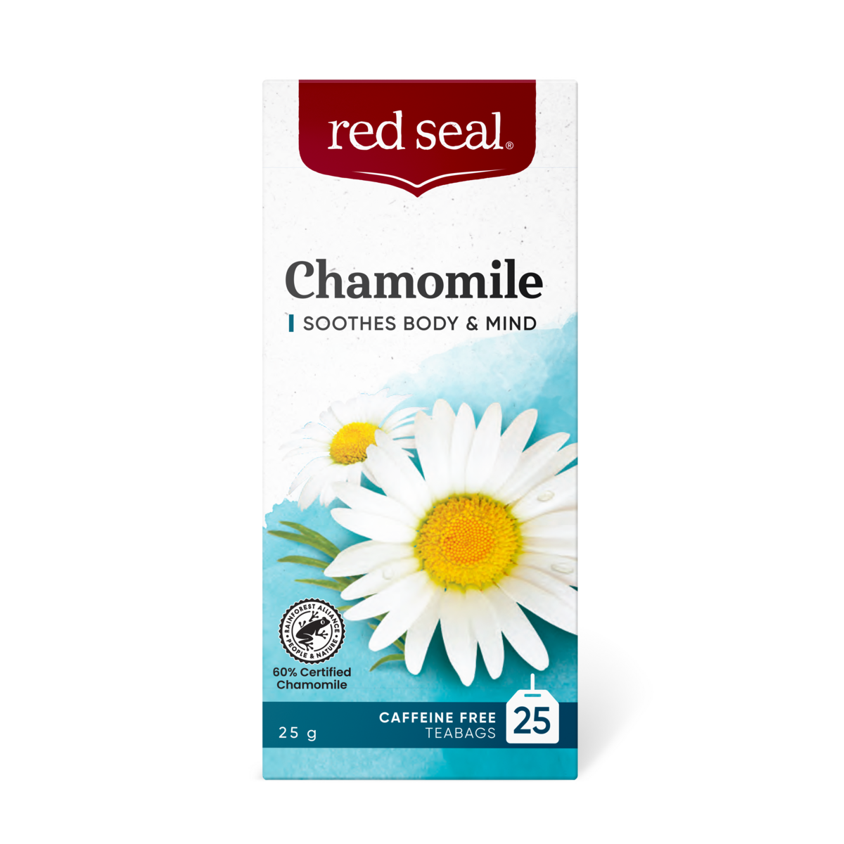 RS Chamomile Tea 25Pk 2023 Front 1200X1200 28E5ebb