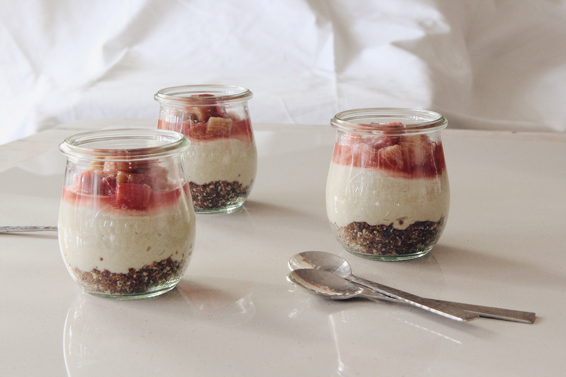 Red Seal Rhubarb Cheesecake Recipe