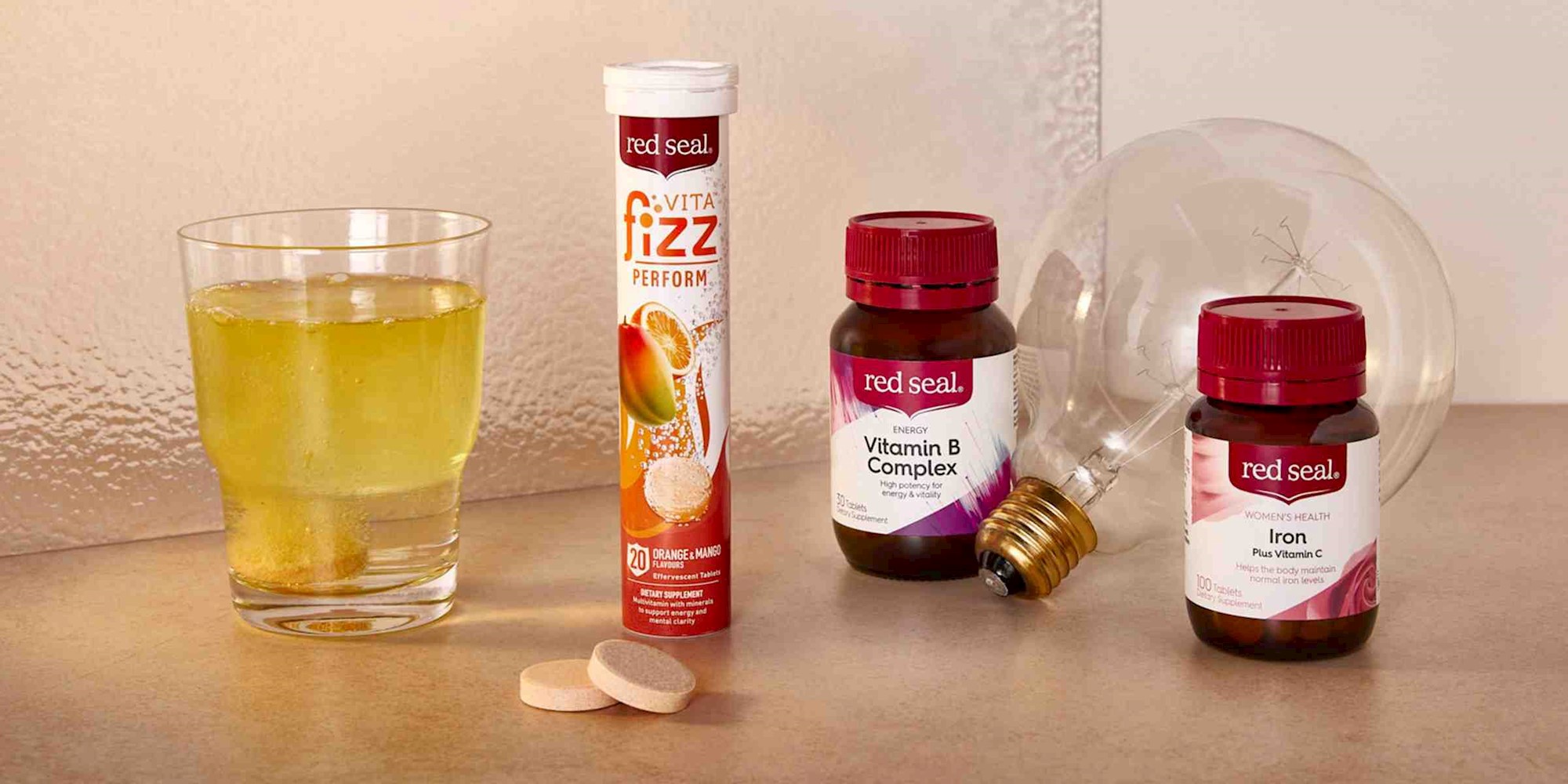 Red Seal Vitamin Supplements Sub Banner