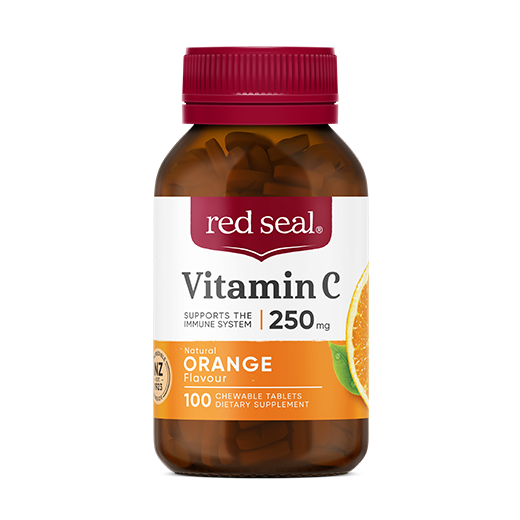 Front With Shadow RS Vitamin C Orange 250Mg 100S 520Px